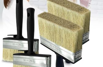 12x Shed Fence Brush 5″ Multipurpose Wide Block Paint Paste Wood Decking Garden