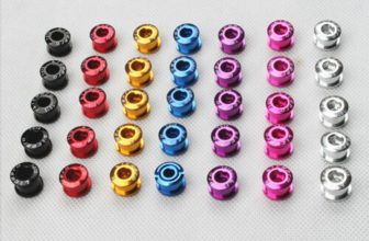 Litepro Bike Chainring Bolts Single/Double/Triple Speed Chainwheel Screws 4/5pcs