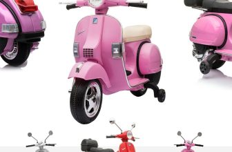 Licensed Vespa PX150 12V Kids Electric Ride On Scooter Battery Powered Motorbike