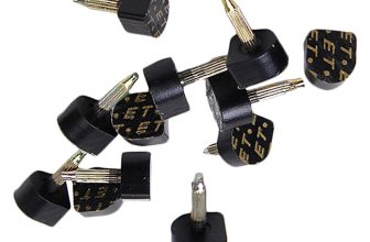 10.5×12.5mm High Heels Caps Tips Stiletto Repair Replacement Dowels 6 Pairs