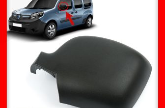 DOOR WING MIRROR COVER BLACK LEFT PASSENGER SIDE FOR RENAULT KANGOO 7701068844