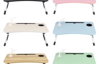 Folding Laptop Bed Table Sofa Breakfast Tray Portable Computer Lap Desk Stand