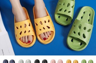 Men/Women Shower Bath Sandals Clogs Non-Slip Ultra Soft Slippers Home Shoes UK