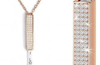 I Love You -Hidden Message Necklace, Hidden Secret Message Slider Pendants