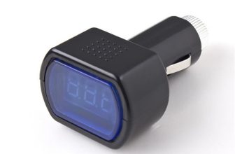 ./ Meter Digital Volt Led 12v-24v Black Gauge Vehicle Mini Car 12v~24v Charger