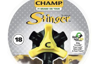 CHAMP STINGER GOLF SOFT SPIKES / FOOTJOY Fast Twist® FITTING / 18 SPIKE PACK