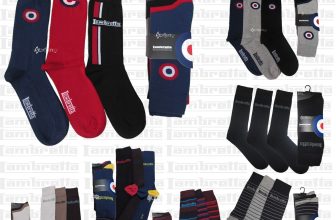 3 Pairs Lambretta Target Designer Cotton Rich Socks Shoe Size 6-11