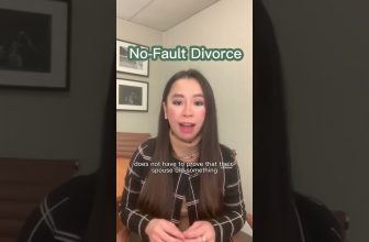 What is a no-fault divorce?