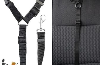 Pet Dog Adjustable Travel SEAT BELT Car Safety Harnesses Lead Restraint Strap✅