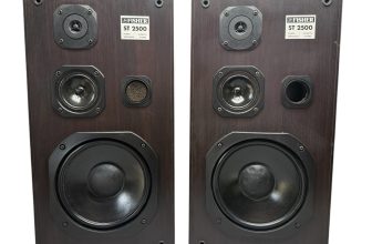 Vintage Fisher ST-2500 Speakers 50 Watts 8 OHMS