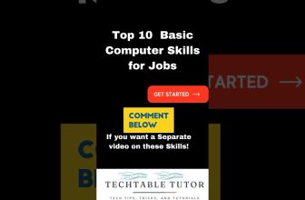 10 Basic Computer Skills for Jobs You Must Know| Computer Skills  #computerjobs