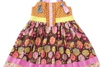 Matilda Jane Girls Size 8 Spinning with Joy Knot Dress Make Believe May 2018