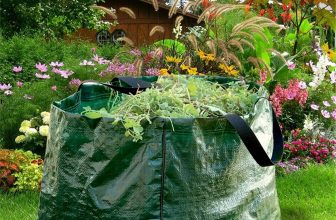 🔥100L Large Jumbo Garden Waste Bag Refuse Storage Sack Handles Grass Compost UK