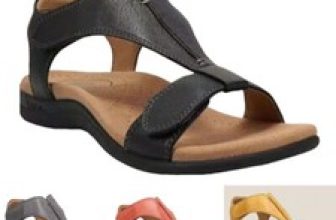 Women Orthopedic Open Toe Sandals Arch Support Flats Summer Beach Slippers Shoes