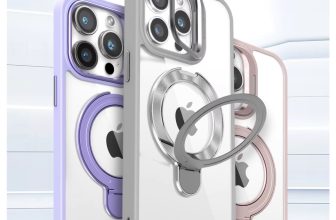 Magnetic Ring Bracket Clear Case For iPhone 17 Pro max 16 Pro 15 Plus 17 Air 14