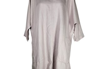 Aritzia Wilfred Delphine Dress Women’s M Mini Coastal Resort Pocket Viscose Boho