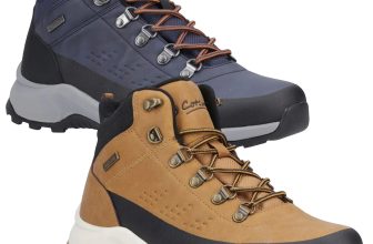 Cotswold Mens Waterproof Boots Ryeford Suede Hiking Walking Outdoors Durable