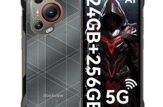 Blackview BL7000 AI 5G Rugged Smartphone Android 15 24GB+256GB NFC Night Vision
