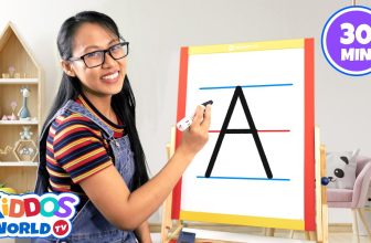 Teaching Kids How to Write The Alphabet Letters A-Z | Learning the Uppercase Letters Handwriting