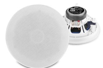 Power Dynamics ESCS5 5.25″ Ceiling Speakers – Low Profile Design for Home Audio