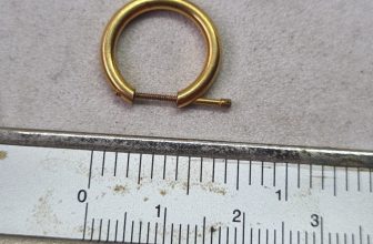 Gold Coloured Bow For Antique Vintage Pocket Watch