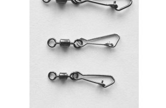 Snap Link Hook Rolling Swivel Carp Pike Coarse and Sea Fishing Size 4 5 6 7 8 10