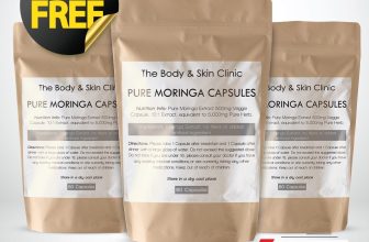 Natural Moringa Capsules 5000mg Per Capsule – STRONG EFFECTIVE EXTRACT POWDER