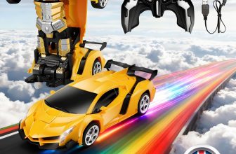 Transformer RC Radio Remote Control Vehicle Car Deform Robot Kids Toys Gifts UK