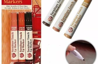 Touch up Marker Pen for Wood Floor Furniture Repair Light Medium and Dark Brown