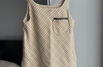 Zara Girls Dress Size 8 Multicolored Sleeveless Brown Yellow Pockets Casual