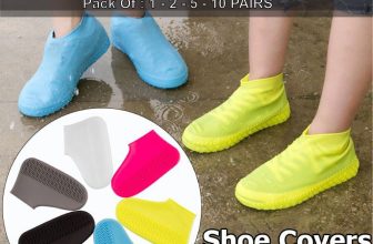 Resistant Silicone Overshoes Rain Waterproof Shoe Covers Boot Cover Protector