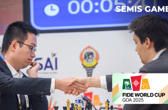 FIDE World Cup 2025, Semis Game 1: Wei Yi Escapes In Style Vs. Esipenko