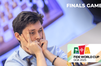 FIDE World Cup 2025 Finals, Game 1: Esipenko Hits Back To Lead Candidates Battle