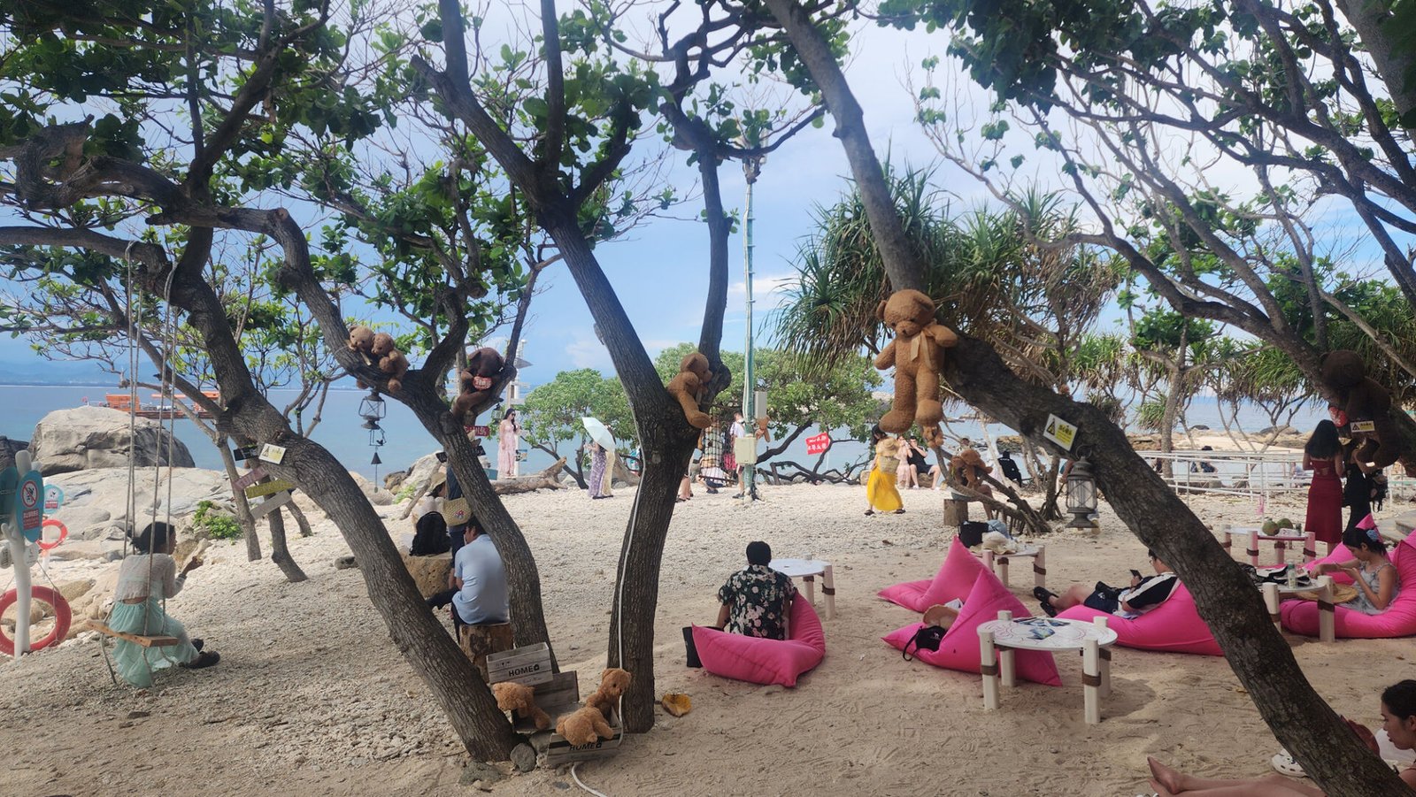 Lover's island at Wuzhizhou Island