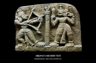 India – Odisha – Bhubaneswar – Odisha State Museum – Arjuna´s Archery Test