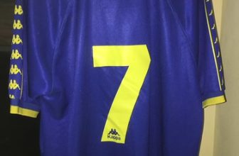 JUVENTUS AWAY PRE-SEASON 96/97, N.7 DIDIER DESCHAMPS.