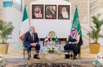 Saudi FM meets Italian and Bahraini counterparts to discuss enhancing bilateral ties