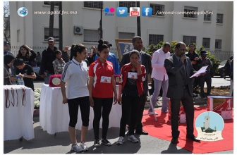 مقاطعة أكدال تحتفل بالمرأة في عيدها العالمي و تنظم سباق 5 كلم خاص بالنساء