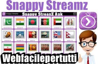 (Snappy Streamz) Applicazione Android Con Tantissimi Canali Tv Da Tutto il Mondo