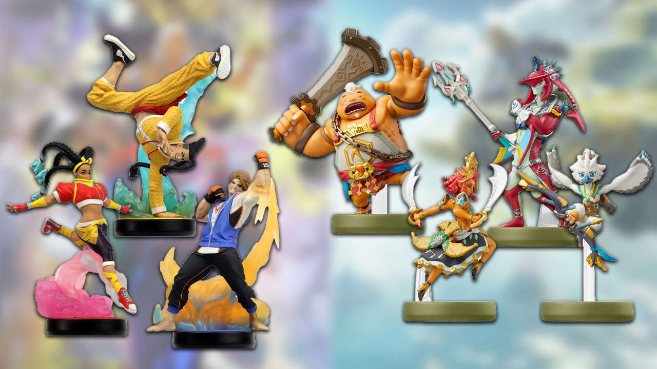 Street Fighter 6 and The Legend of Zelda Amiibo