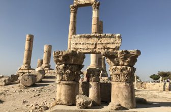 The Roman Temple of Hercules, the Citadel, Amman, Jordan.