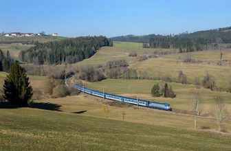 380 020-8, Ex 333 JIŽNÍ EXPRES, Praha – Linz, Marreith (A), 08.02.2020