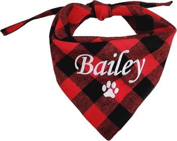 Embroidered Buffalo Plaid