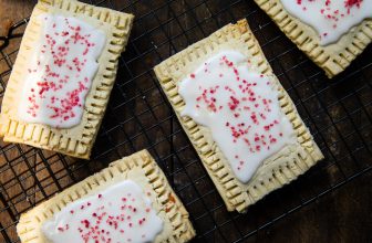 Homemade Strawberry Jam-filled Pop-Tarts! (Gluten free + low FODMAP)