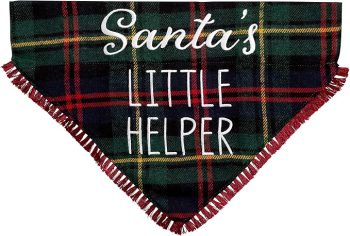 Pearhead Christmas Plaid Dog Bandana
