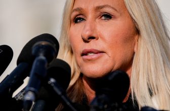 Marjorie Taylor Greene, former Trump loyalist, says she’s resigning from Congress