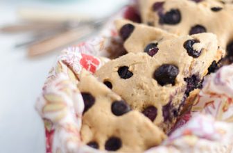 Gluten-Free Goddess Blueberry Scones