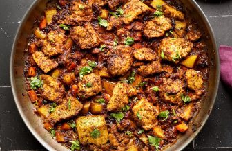 Braised Tofu and Vegetables (1 pan!)