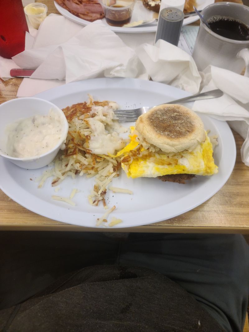 Country Fried Steak and Eggs