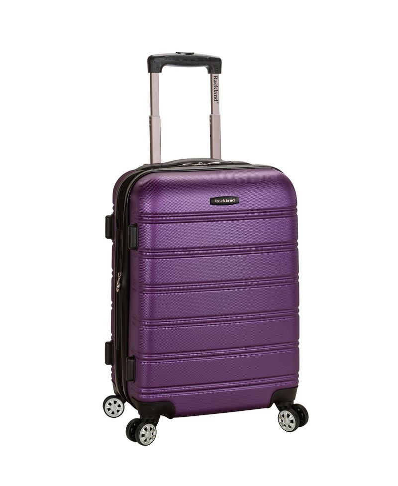 Rockland Melbourne Hardside Expandable Spinner Wheel Luggage